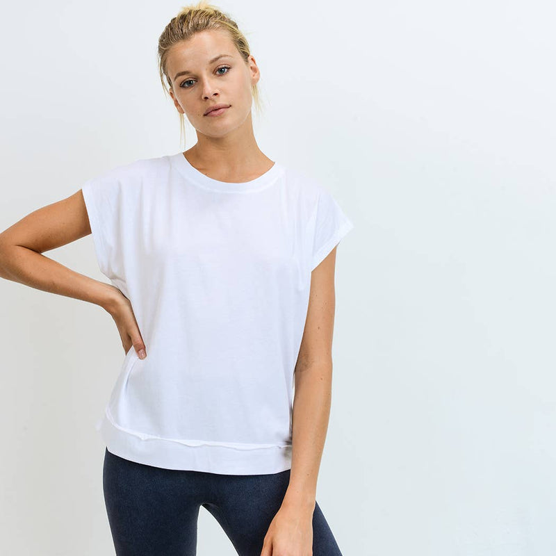 Webbed Cut-Out Back Top