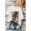 Leopard Lightening Oversized Shirt