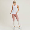 Twist Back Racerback Tank Top