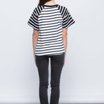 Adalyn Striped Round Neck Top