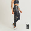 Snake Print High Waisted Leggings
