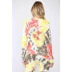 Tie Dye Distressed Sweater and Jogger Pants