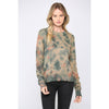 Tie Dyed Distressed Sweater