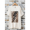 Leopard Lightening Oversized Shirt