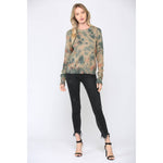 Tie Dyed Distressed Sweater
