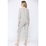 Lightening Bolt Knit Lounge Set