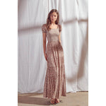 Floral Print Maxi Dress