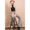 Leopard Print Flare Pants