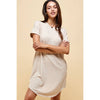 Solid T-Shirt Dress