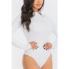 Long- Sleeve Ribbed Bodysuit