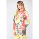 Tie Dye Distressed Sweater and Jogger Pants