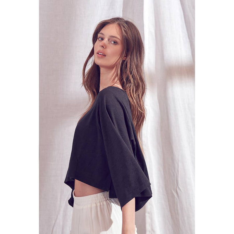 Lightening Bolt Crop Top
