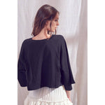 Lightening Bolt Crop Top