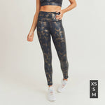 Snake Print High Waisted Leggings
