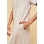 Solid T-Shirt Dress