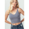 Ribbed Knit Crop Top